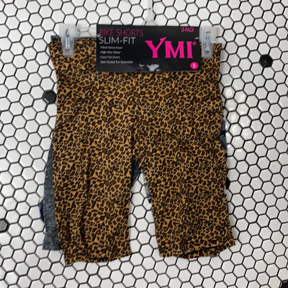 NWT ymi bike shorts 3 pack
